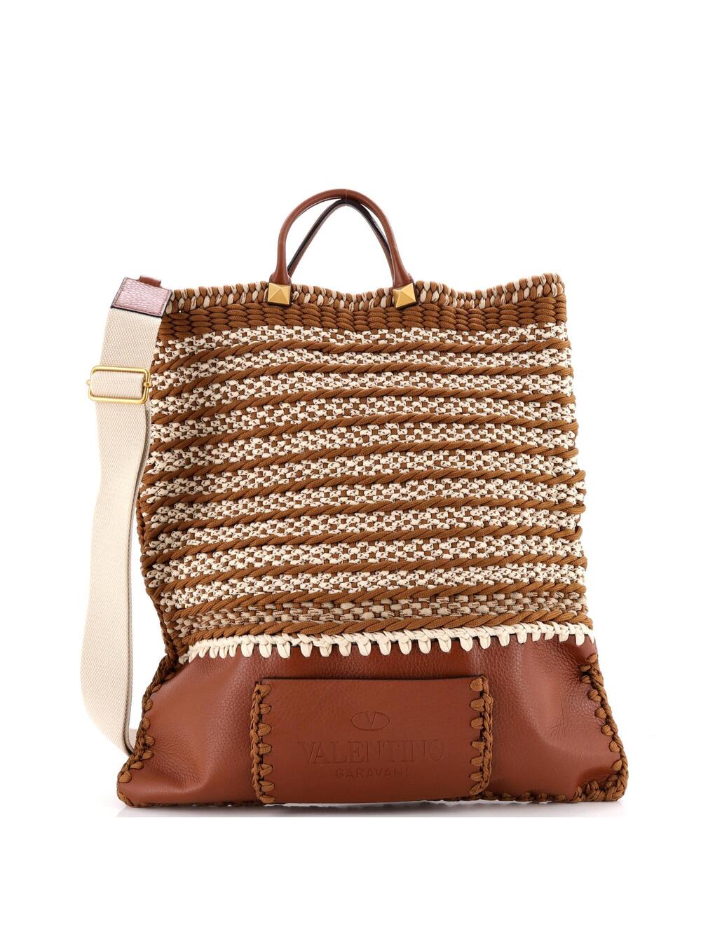 Valentino Garavani Identity Flat Tote #356750V12B